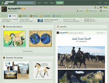 Tablet Screenshot of murasaki99.deviantart.com