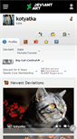Mobile Screenshot of kotyatka.deviantart.com