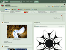 Tablet Screenshot of anozer.deviantart.com