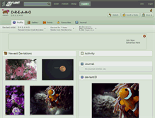 Tablet Screenshot of d-r-e-a-m-o.deviantart.com