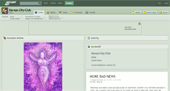 Desktop Screenshot of kansas-city-club.deviantart.com