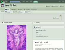 Tablet Screenshot of kansas-city-club.deviantart.com