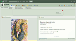 Desktop Screenshot of plunkink.deviantart.com