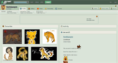 Desktop Screenshot of lionblazeplz.deviantart.com