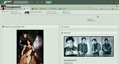 Desktop Screenshot of kissingbutterfly.deviantart.com