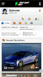 Mobile Screenshot of gunwoo.deviantart.com