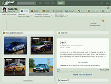 Tablet Screenshot of gunwoo.deviantart.com