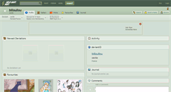 Desktop Screenshot of billoullou.deviantart.com