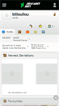Mobile Screenshot of billoullou.deviantart.com