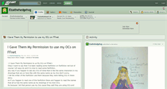 Desktop Screenshot of elzathehedgehog.deviantart.com