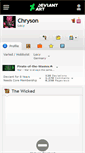 Mobile Screenshot of chryson.deviantart.com