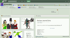 Desktop Screenshot of fatmanandpop.deviantart.com