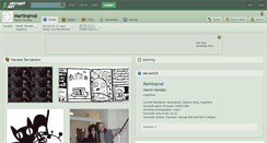 Desktop Screenshot of martinprod.deviantart.com
