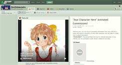 Desktop Screenshot of da-entranced.deviantart.com