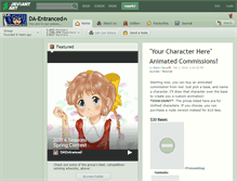 Tablet Screenshot of da-entranced.deviantart.com