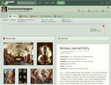 Tablet Screenshot of dreizenharchangelos.deviantart.com
