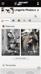 Mobile Screenshot of lingerie-photos.deviantart.com