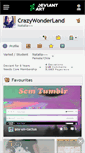 Mobile Screenshot of crazywonderland.deviantart.com