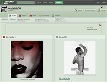 Tablet Screenshot of mustafah00.deviantart.com