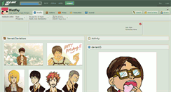 Desktop Screenshot of blazifay.deviantart.com