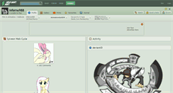Desktop Screenshot of inferno988.deviantart.com