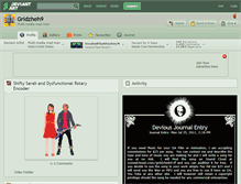 Tablet Screenshot of gridzheh9.deviantart.com