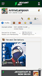 Mobile Screenshot of animelampoon.deviantart.com