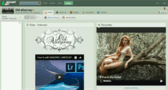 Desktop Screenshot of old-alleyway.deviantart.com