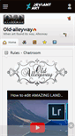 Mobile Screenshot of old-alleyway.deviantart.com
