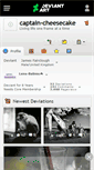Mobile Screenshot of captain-cheesecake.deviantart.com