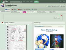 Tablet Screenshot of pennyadodumuss.deviantart.com