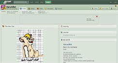 Desktop Screenshot of harumibel.deviantart.com