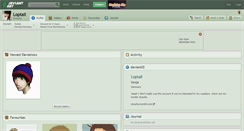 Desktop Screenshot of loptail.deviantart.com