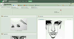 Desktop Screenshot of ileanahunter.deviantart.com