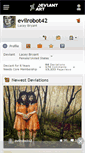 Mobile Screenshot of evilrobot42.deviantart.com