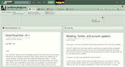 Desktop Screenshot of lordskinnykingluva.deviantart.com