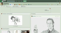 Desktop Screenshot of aliciaorima.deviantart.com