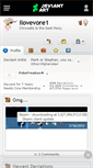 Mobile Screenshot of ilovevore1.deviantart.com