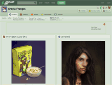 Tablet Screenshot of grecia-frangos.deviantart.com
