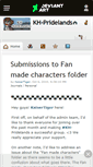 Mobile Screenshot of kh-pridelands.deviantart.com