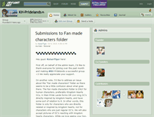 Tablet Screenshot of kh-pridelands.deviantart.com