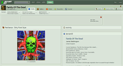 Desktop Screenshot of family-of-the-dead.deviantart.com