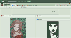Desktop Screenshot of cap-insonia.deviantart.com