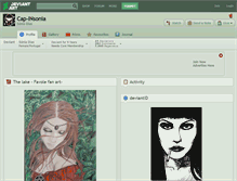 Tablet Screenshot of cap-insonia.deviantart.com