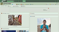 Desktop Screenshot of chimneysweeper.deviantart.com