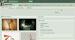 Desktop Screenshot of chelseahunter.deviantart.com