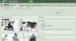 Desktop Screenshot of omgcam.deviantart.com