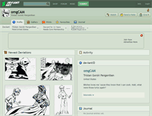 Tablet Screenshot of omgcam.deviantart.com