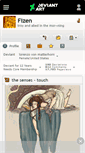 Mobile Screenshot of fizen.deviantart.com