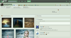 Desktop Screenshot of michalgiedrojc.deviantart.com